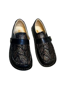 Alegria  Marie Clog  Leafer  black loafer MAR780X50
